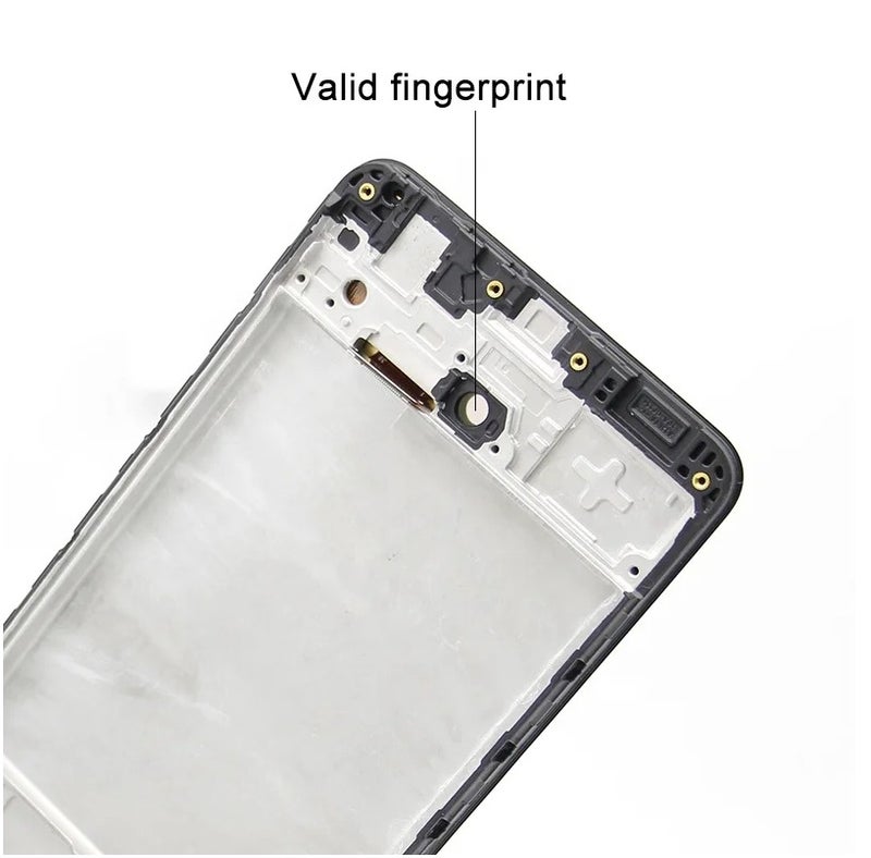High Quality Replacement Inner Screen Compatible With SAM A32 FULL WITH FRAME OLED - Generic - Image 4